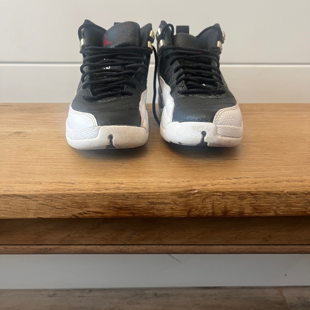 Kids Black and White Sneakers